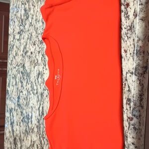 Talbots  orange t shirt
